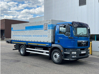 Camión caja abierta MAN