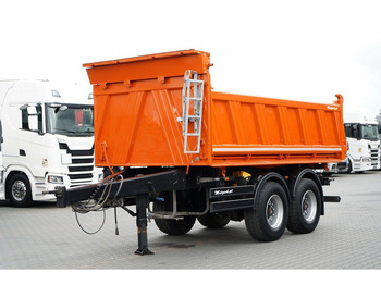 Remolque volquete Meiller WYWROTKA 3 STRONNA / PRZYCZEPA TANDEM / OŚ PODNOSZONA / SAF: foto 4