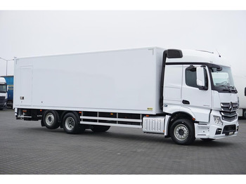 Camión caja cerrada Mercedes-Benz ACTROS / 2645 / E 6 / KONTENER + WINDA / 22 PALETY / ŁAD. 13 467: foto 4 Camión caja cerrada Mercedes-Benz ACTROS / 2645 / E 6 / KONTENER + WINDA / 22 PALETY / ŁAD. 13 467: foto 4