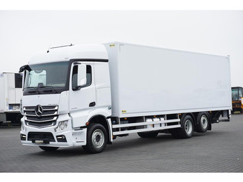 Camión caja cerrada Mercedes-Benz ACTROS / 2645 / E 6 / KONTENER + WINDA / 22 PALETY / ŁAD. 13 467: foto 2 Camión caja cerrada Mercedes-Benz ACTROS / 2645 / E 6 / KONTENER + WINDA / 22 PALETY / ŁAD. 13 467: foto 2