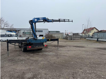 Camión caja abierta, Camión grúa Mitsubishi Canter FE649 - Flatbed truck + crane: foto 4