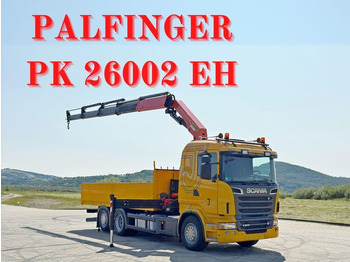 Camión caja abierta SCANIA R 500