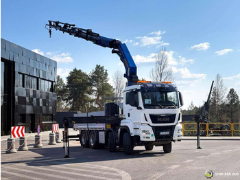 Camión grúa MAN  TGS 35.480 8x4 PALFINGER PK 53002SH Crane: foto 4