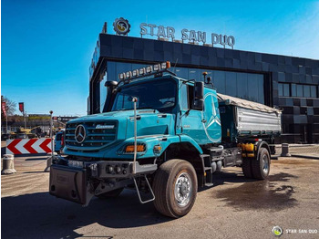 Camión volquete nuevo Mercedes-Benz  Zetros 1833 4x4 Kipper Camper Chassis: foto 3