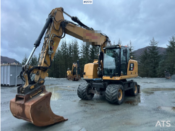 Excavadora de ruedas CAT M318F Hjulmaskin m/ oilquick og tannskuffe: foto 3