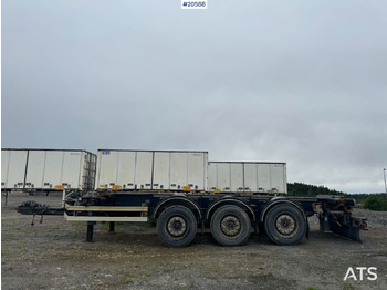 Remolque portacontenedore/ Intercambiable F.A.G 2015 F.A.G Containerkjerre – med tipp: foto 2