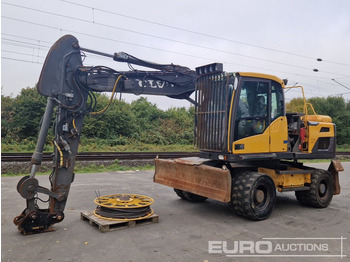 Excavadora de ruedas VOLVO EW140D