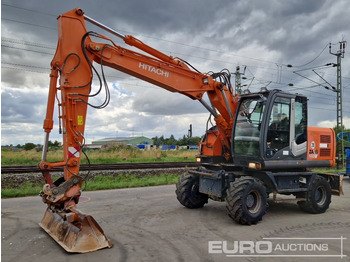 Excavadora de ruedas HITACHI ZX140W-3
