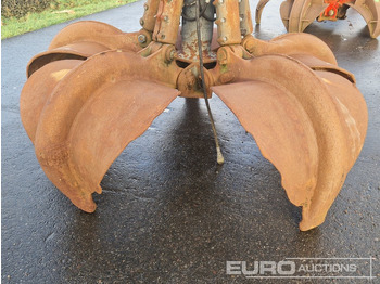Implemento para Excavadora Hydraulic Rotating 5 Tyne Sorting Grapple: foto 5