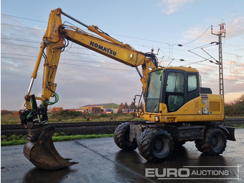 Excavadora de ruedas KOMATSU PW140