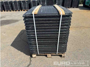 Equipo de construcción Pallet of Plastic Connectable Road Plates, 1200x800x28mm, 22kg per Plate (35 of): foto 5