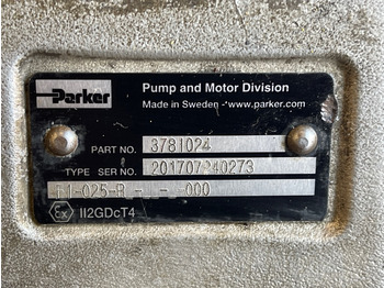 Bomba hidráulica para Camión PARKER HYDRAULIC PUMP 3781024: foto 3
