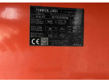 Retráctil Linde R14-01: foto 4 Retráctil Linde R14-01: foto 4