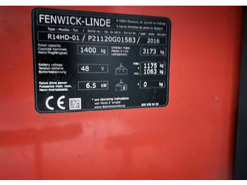 Apilador Linde R14HD-01: foto 4