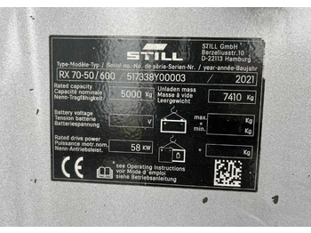 Carretilla elevadora de gas Still RX70-50T/600: foto 4 Carretilla elevadora de gas Still RX70-50T/600: foto 4