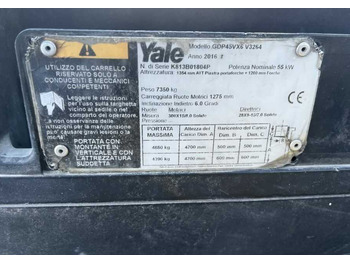 Carretilla elevadora diésel Yale GDP45: foto 4