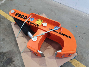 Implemento para Maquinaria forestal nuevo Westtech Woodcracker S200 / Wurzelstockschere: foto 3