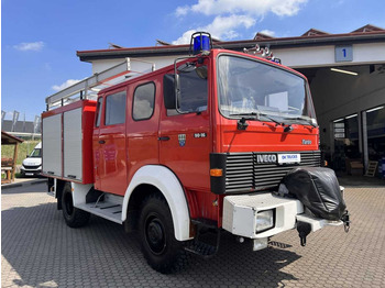 Camión de bomberos Iveco 75-16 AW 4x4 LF8 Feuerwehr Standheizung 9 Sitze: foto 3