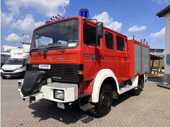 Camión de bomberos Iveco 75-16 AW 4x4 LF8 Feuerwehr Standheizung 9 Sitze: foto 2