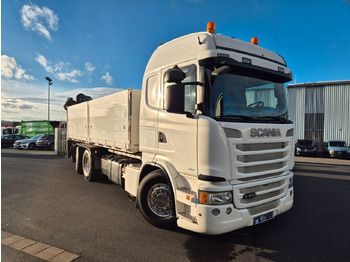 Camión volquete, Camión grúa Scania G490 LB6x2*4HNB Palfinger PK 18002-EH D Funk AHK: foto 3