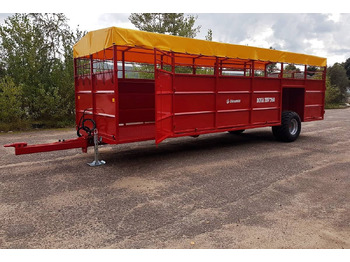 Remolque transporte de ganado DINAPOLIS