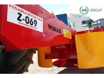 Segadora Wirax drum mower 1,65 m metal cover + tarp: foto 5