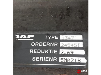 Diferencial para Camión DAF Occ differentiëel 1347 i=2,69 DAF: foto 5