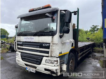 Camión caja abierta DAF CF 75 310