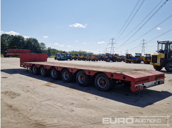 Semirremolque góndola rebajadas ES-GE 6 Axle Step Frame Extendable Low Loader Trailer, 4 Axle Steer, Air Brakes, Auto Lube: foto 3