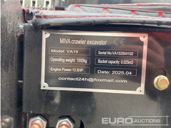 Miniexcavadora MIVA