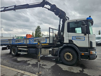 Camión grúa Scania P 94 DB 220 Hiab 135-4 lisähydrauliikalla: foto 3