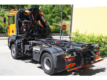 Camión volquete, Camión grúa MAN TGA 18.360 BL 4x4/Euro4/TÜV/HIAB 111/MULTILIFT/Winterdienst: foto 4
