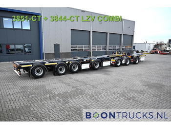 Semirremolque portacontenedore/ Intercambiable D-Tec CTD-41-03D COMBIDOLLY | LZV * 20ft * 2x STUURAS * 1x LIFTAS * NL TRAILER * APK 03-2026: foto 2 Semirremolque portacontenedore/ Intercambiable D-Tec CTD-41-03D COMBIDOLLY | LZV * 20ft * 2x STUURAS * 1x LIFTAS * NL TRAILER * APK 03-2026: foto 2
