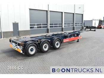 Semirremolque portacontenedore/ Intercambiable KRONE SD