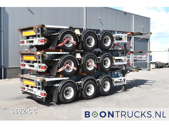 Semirremolque portacontenedore/ Intercambiable VAN HOOL 20'/30'