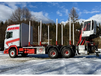 Camión forestal SCANIA R580: foto 3