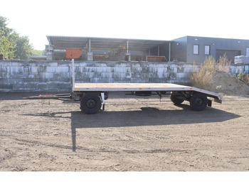 Remolque plataforma/ Caja abierta