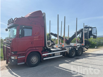 Camión forestal SCANIA R 580
