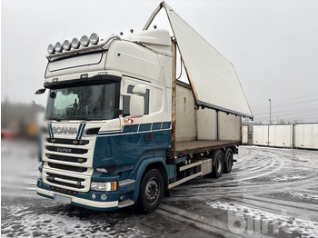 Camión caja cerrada SCANIA R 580