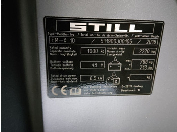 Retráctil Still FM-X10/BRONZE: foto 5