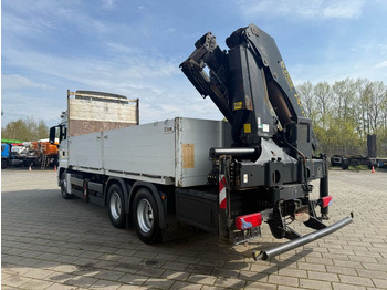 Camión caja abierta, Camión grúa MAN TG-S 26.440 6x4 Pritsche Heckkran PK 27002+Funk: foto 2