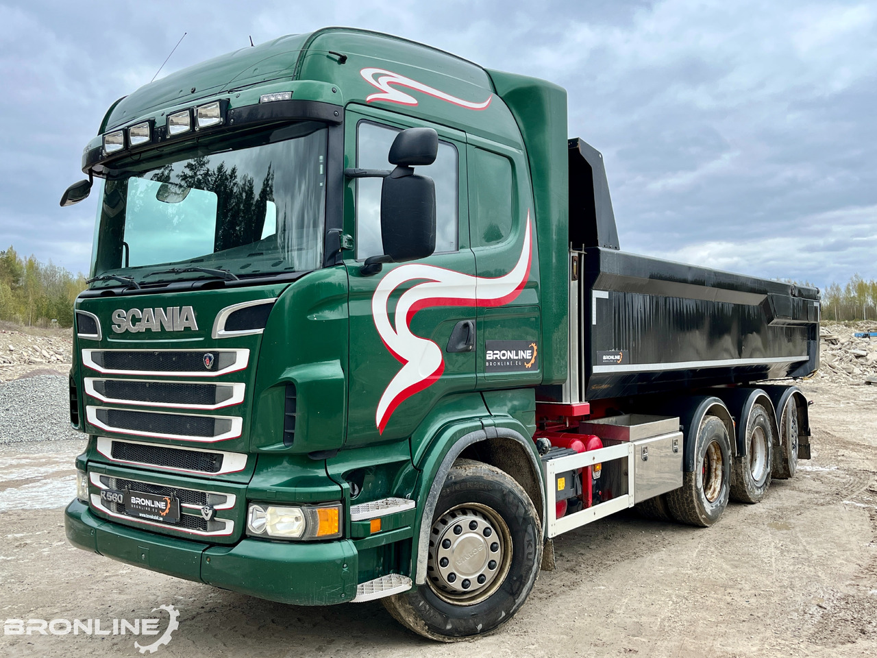 2013 V8 SCANIA R560 8X4 Tipper/Kallur/Retarder - Camión volquete: foto 5 2013 V8 SCANIA R560 8X4 Tipper/Kallur/Retarder - Camión volquete: foto 5