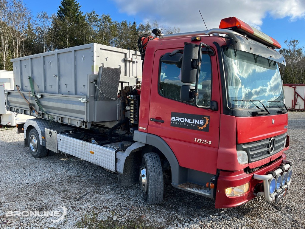 2007 Mercedes-Benz Atego 1024 Crane+Winch+Hooklift - Otros maquinaria: foto 2 2007 Mercedes-Benz Atego 1024 Crane+Winch+Hooklift - Otros maquinaria: foto 2