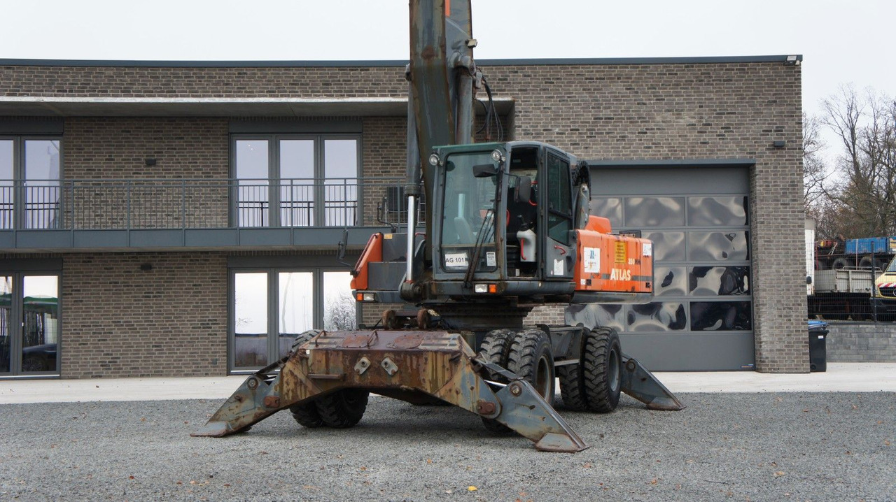 Atlas 350 MH Mobilbagger Umschlagbagger Pratzen - Excavadora de ruedas: foto 2 Atlas 350 MH Mobilbagger Umschlagbagger Pratzen - Excavadora de ruedas: foto 2