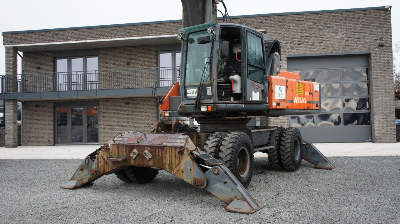 Atlas 350 MH Mobilbagger Umschlagbagger Pratzen - Excavadora de ruedas: foto 3 Atlas 350 MH Mobilbagger Umschlagbagger Pratzen - Excavadora de ruedas: foto 3