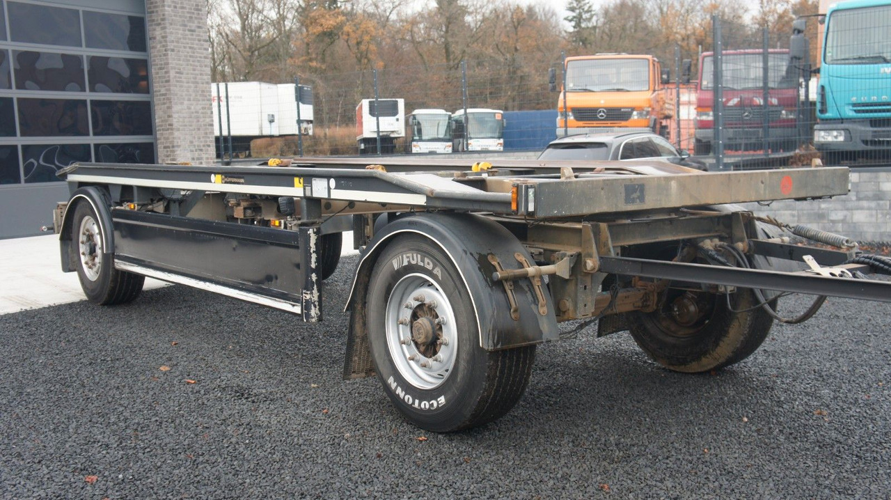 Hüffermann HAR 18.67 Abrollanhänger BPW - Remolque multilift/ Portacontenedores de cadenas: foto 5 Hüffermann HAR 18.67 Abrollanhänger BPW - Remolque multilift/ Portacontenedores de cadenas: foto 5