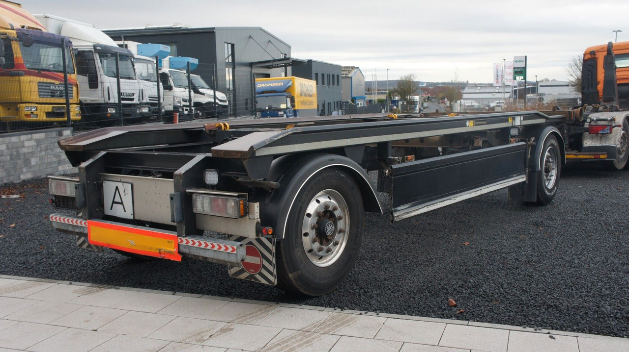 Hüffermann HAR 18.67 Abrollanhänger BPW - Remolque multilift/ Portacontenedores de cadenas: foto 4 Hüffermann HAR 18.67 Abrollanhänger BPW - Remolque multilift/ Portacontenedores de cadenas: foto 4