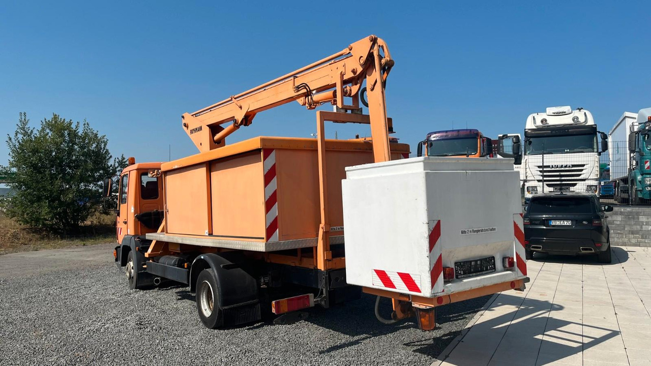 MAN 8.113 Steiger Hubarbeitsbühne Ruthmann MAN 8.113 Steiger Hubarbeitsbühne Ruthmann - Camión con plataforma elevadora, Furgoneta: foto 5 MAN 8.113 Steiger Hubarbeitsbühne Ruthmann MAN 8.113 Steiger Hubarbeitsbühne Ruthmann - Camión con plataforma elevadora, Furgoneta: foto 5