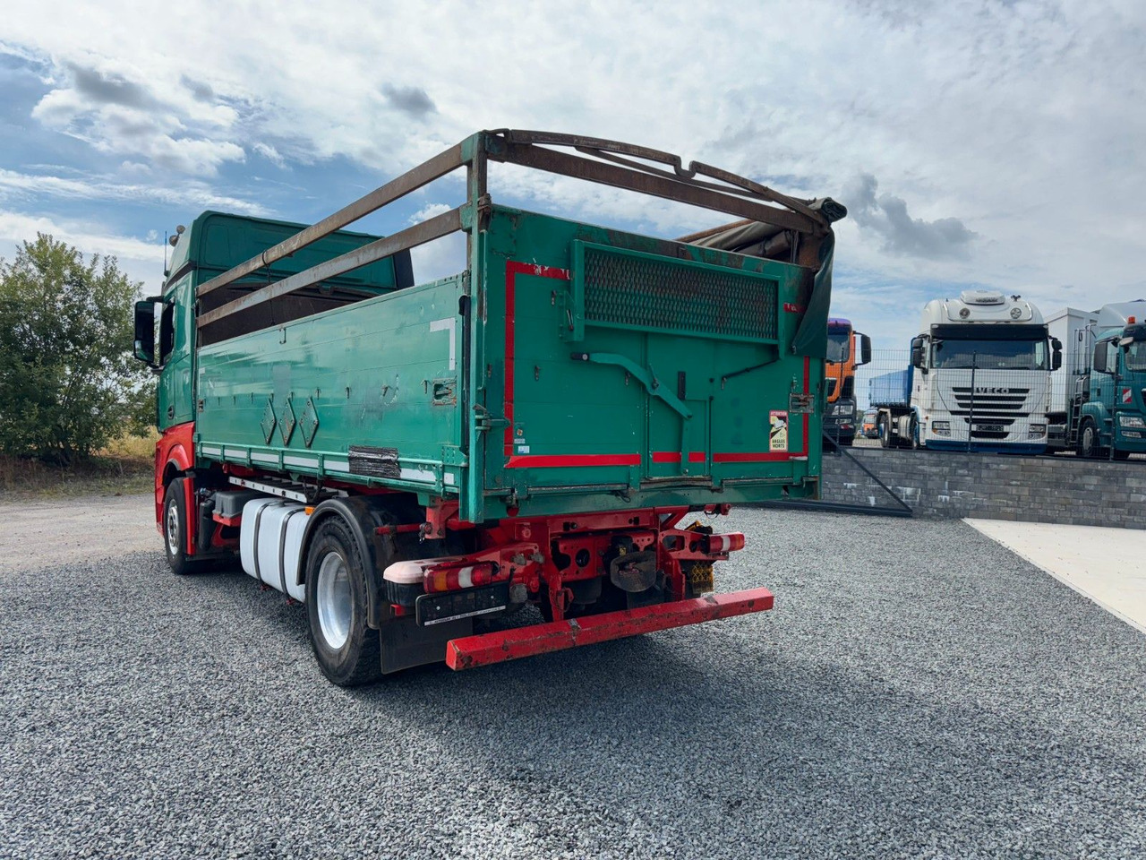 Camión volquete Mercedes-Benz Actros 1842 Kipper Dreiseitenkipper: foto 10