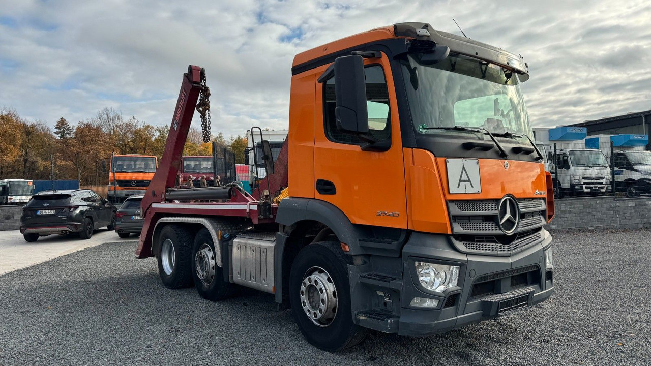 Mercedes-Benz Antos 2740 Absetzkipper Lift- und Lenkachse - Camión volquete: foto 3 Mercedes-Benz Antos 2740 Absetzkipper Lift- und Lenkachse - Camión volquete: foto 3